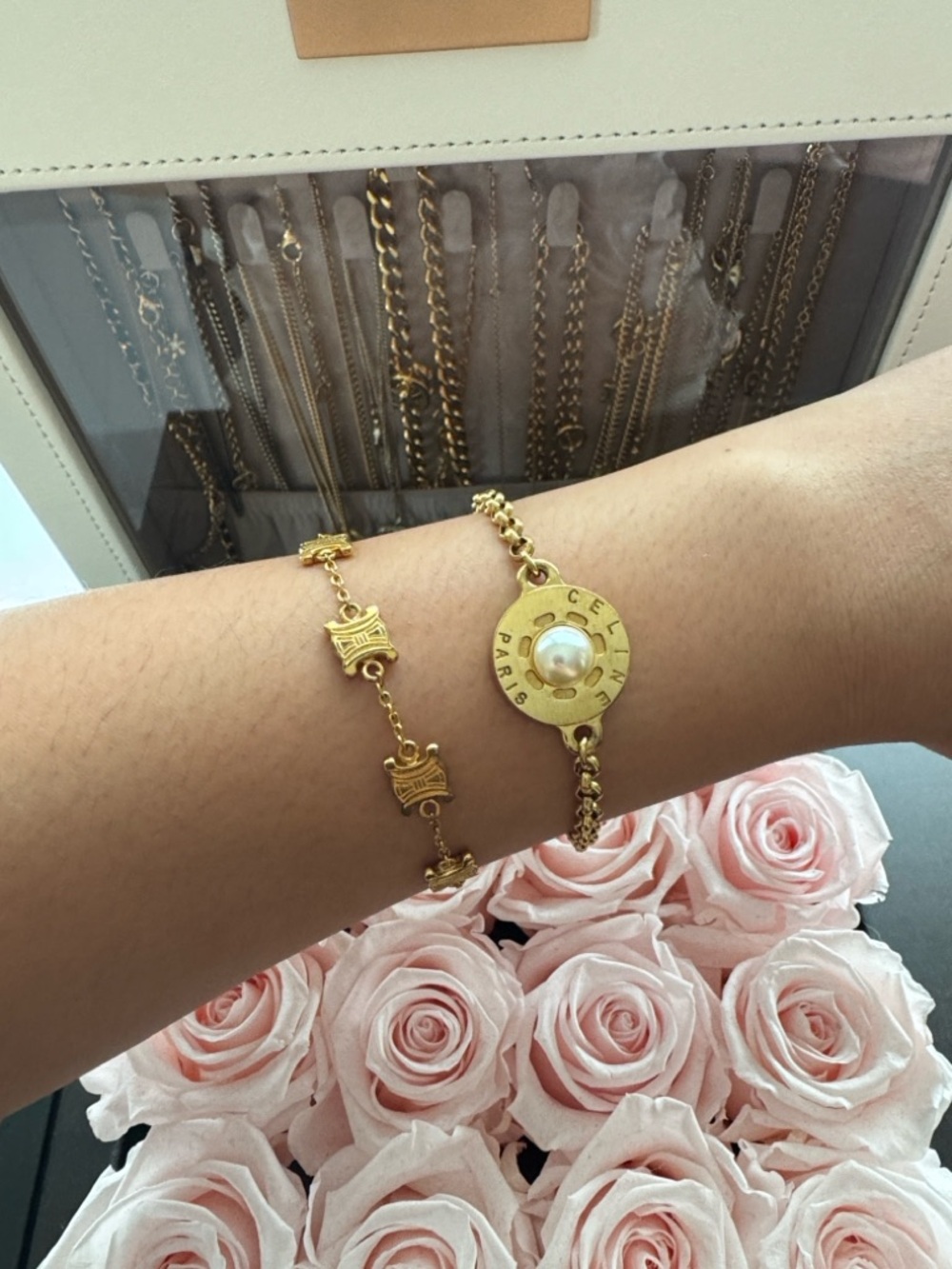 Celine Vintage Triomphe Bracelet - Picture 2 of 5